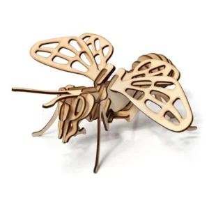 Puzzle drewniane 3D, pszczoła 30 el.