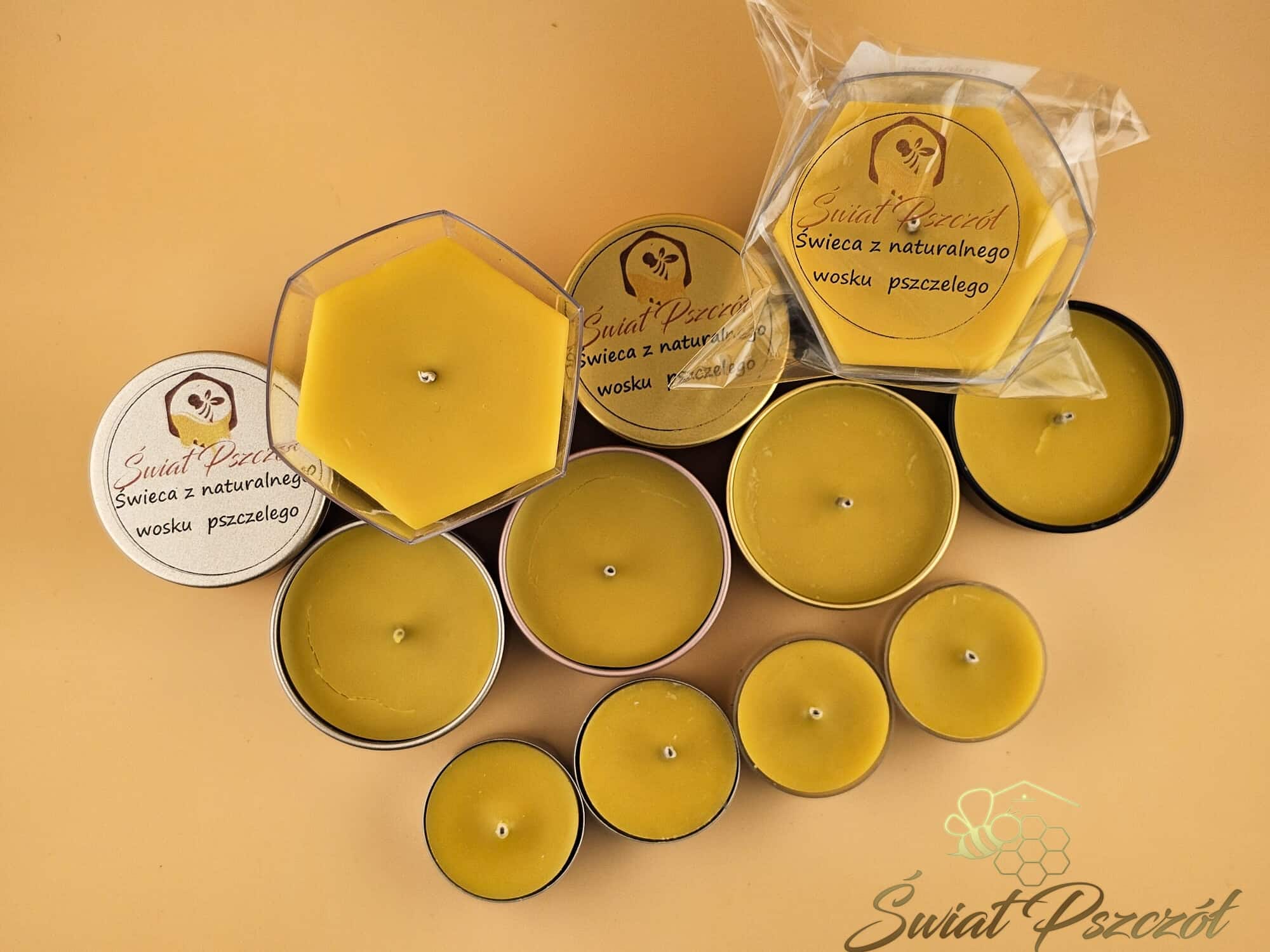 Świeczki z wosku pszczelego – Naturalne piękno i przyjemność